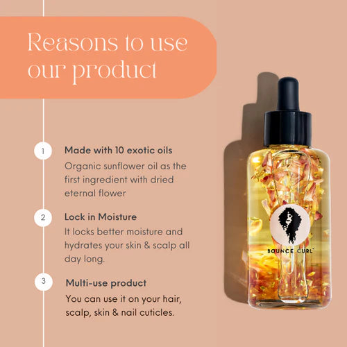 Light oils for hair discount